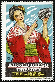 Importer: Advertisement for Alfred Rieso Tea