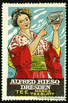 Importer: Advertisement for Alfred Rieso Tea