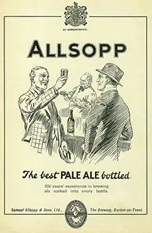 Appointment: Advert, Allsopp Pale Ale