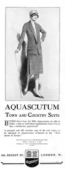 Aquascutum: Advert for Aquascutum, 1927