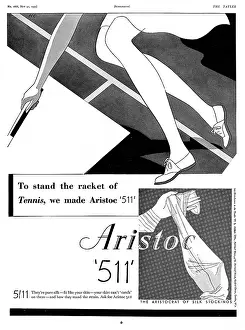 Aristoc: Advertisement for Aristoc silk stockings