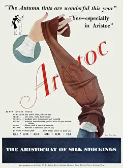Aristoc: Advert for Aristoc stockings 1934