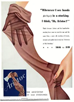 Aristoc: Advert for Aristoc stockings 1937