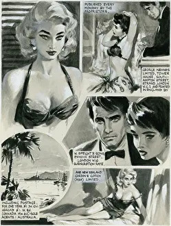 Subscription: Advertising artwork for a magazine, by David Wright