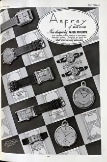 Timepiece: Advert for Asprey of Bond Street