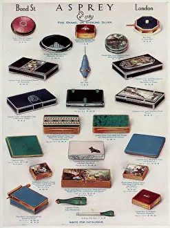Theories: Advert for Asprey cigarette cases 1930
