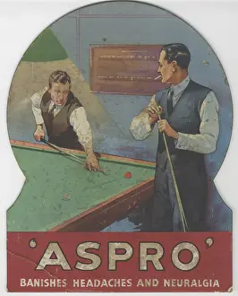 Headaches: Advert for Aspro painkillers