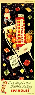 Pence: Advertisement for Assorted Spangles