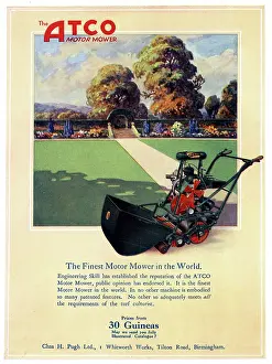 Chas: Advert, The Atco Motor Lawn Mower
