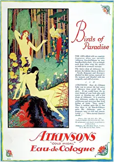 Atkinsons: Advertisement for Atkinsons Gold Medal Eau-de-Cologne