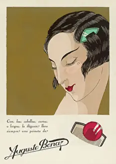 Shingled: Advertisement for the Auguste Bonaz Comb