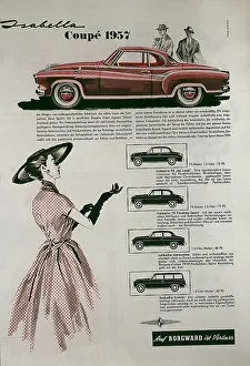 Borgward: advertising, automobiles, Borgward, Borgward
