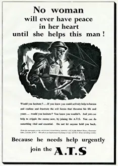 A.t.s: Advert for the Auxiliary Territorial Service 1941