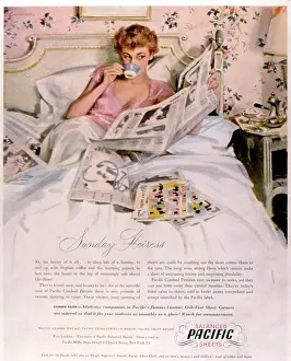 Balanced: Advert for Balanced Pacific sheets