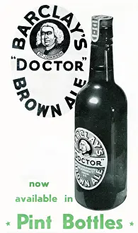 Available: Advert, Barclay's Doctor Brown Ale