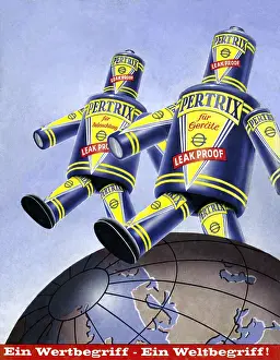 Wold: advertising, batteries, Pertrix battery, Pertrix-Union