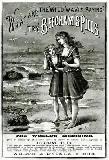 Beecham: Advert for Beecham's Pills 1887