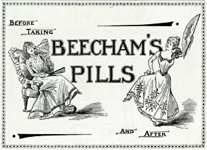 Beecham: Advert for Beechams Pills 1900
