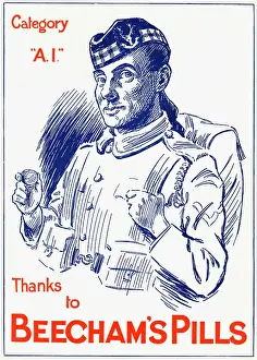 Medication: Advert for Beecham's Pills 1917