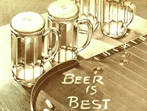 Retrograph: Advertisement -- Beer is Best
