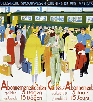 Porters: Advertisement for Belgian Railways