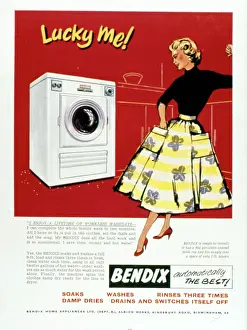 Drain: Advertisement for the Bendix washing machine