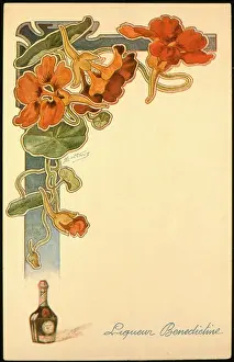 Liqueur: Advertisement for Benedictine Liqueur