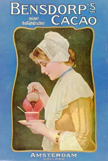 Cacao: Advertisement for Bensdorp's cocoa
