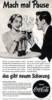 Mach: advertising, beverages, Coca Cola, Mach mal Pause