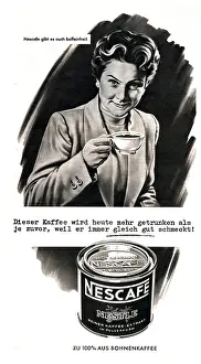 Nescafe: advertising, beverages, coffee, Nescafe, advertisement