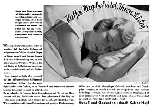 Kaffee: advertising, beverages, decaffeinated coffee