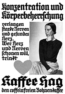 Kaffee: advertising, beverages, decaffeinated coffee