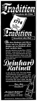Kabinett: advertising, beverages, sparkling wine, Deinhard