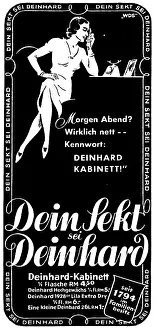 Kabinett: advertising, beverages, sparkling wine, Deinhard