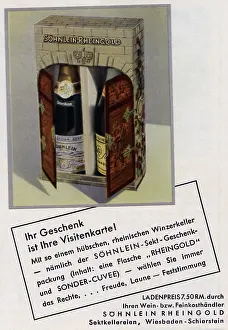 Rheingold: advertising, beverages, sparkling wine, Soehnlein