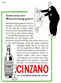 Vermouth: advertising, beverages, Vermouth, Cinzano