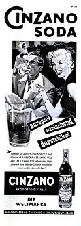 Cinzano: advertising, beverages, wine, Cinzano, advertisement