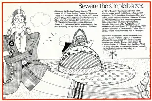 Freebody: Advertisement, Beware the simple blazer