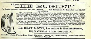 Inventors: Advertisement, Bicycle Bugle or Buglet