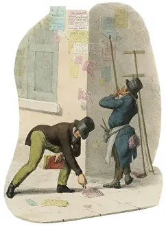Billposting: ADVERT/BILL POSTER 1827