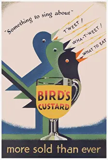 Tweet: Advertisement, Bird's Custard