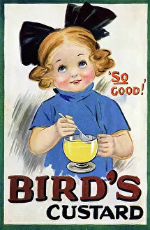 Spoon: Advert, Bird's Custard