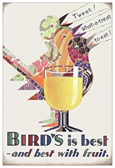 Tweet: Advertisement, Bird's Custard, Good Housekeeping