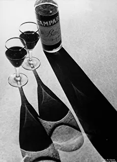 Aperitif: Advertisement for bitter Campari aperitif