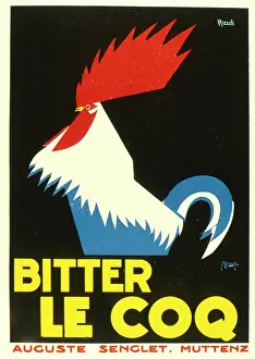 Rooster: Advertisement for Bitter Le Coq