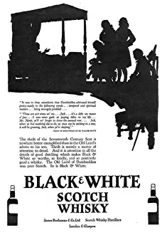 Jock: Advertisement for Black & White Whisky