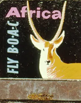 Safari: Advertisement for BOAC flights to Africa