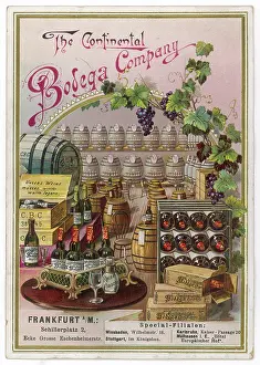 Bodega: ADVERT/BODEGA WINE 19C