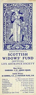 Cornhill: Advertising bookmark, June, designed by Walter Crane