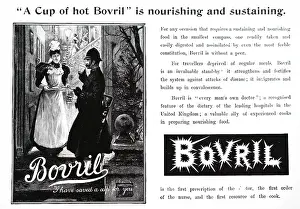 Bovril: An advertisement for Bovril